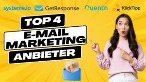 Top 4 E-Mail Marketing Anbieter